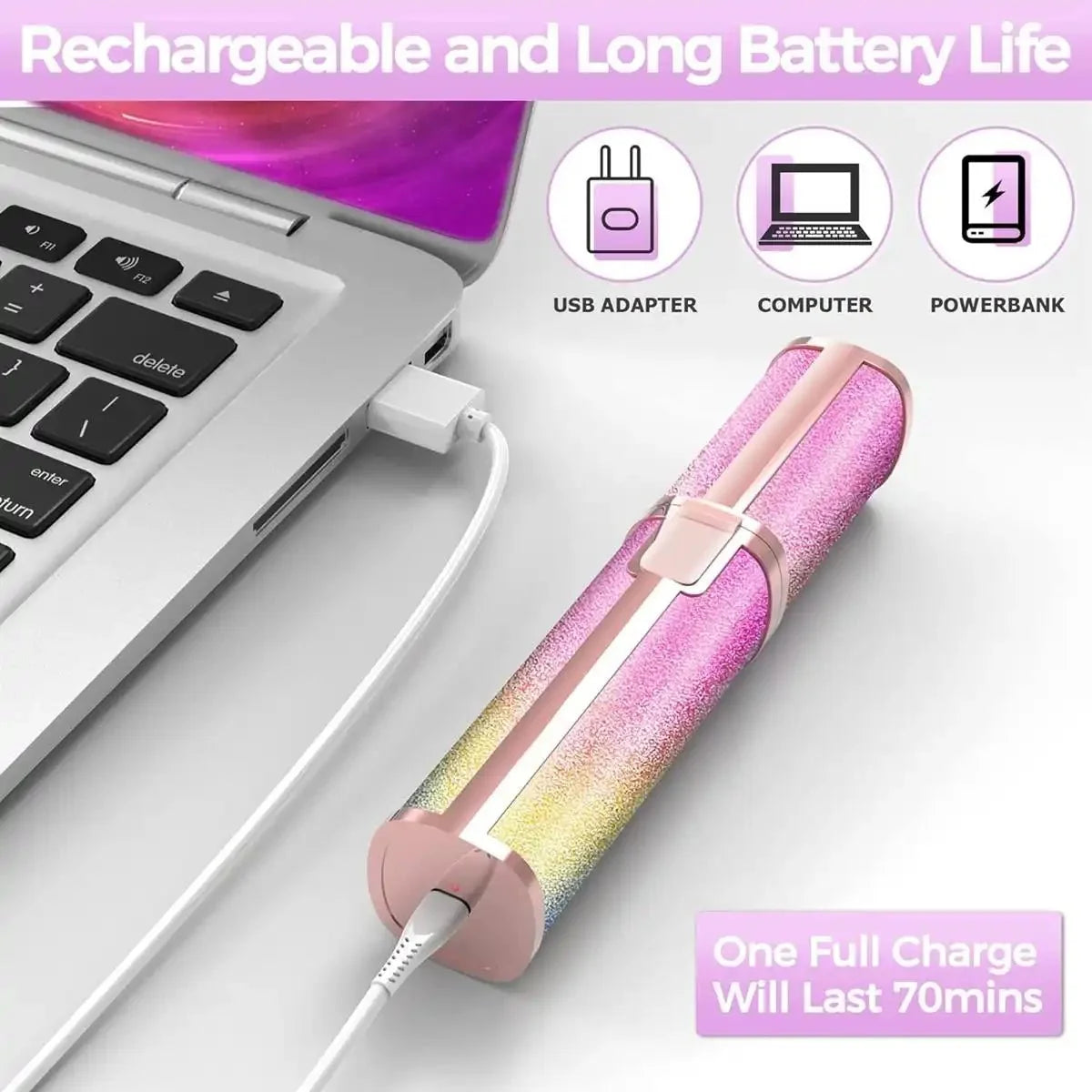 ✨ 2-in-1 Electric Eyebrow Trimmer & Facial Hair Remover for Women - Ummati_Essentials