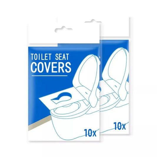 Flushable Toilet Seat Covers (10 Pieces)