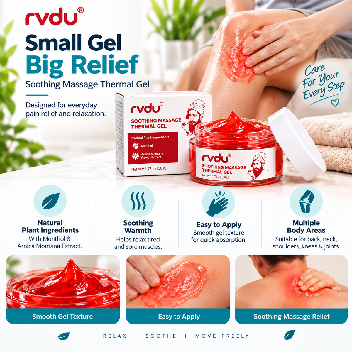 Thermel Massage Gel
