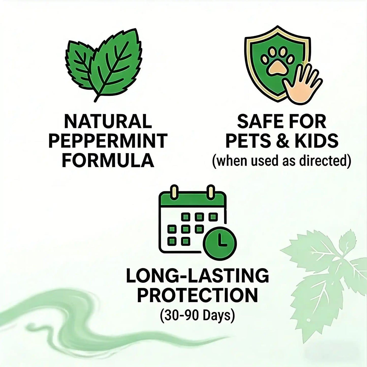 🔥FREE DELIVERY TODAY 🟢 Natural Peppermint Rodent Repellent Tablets