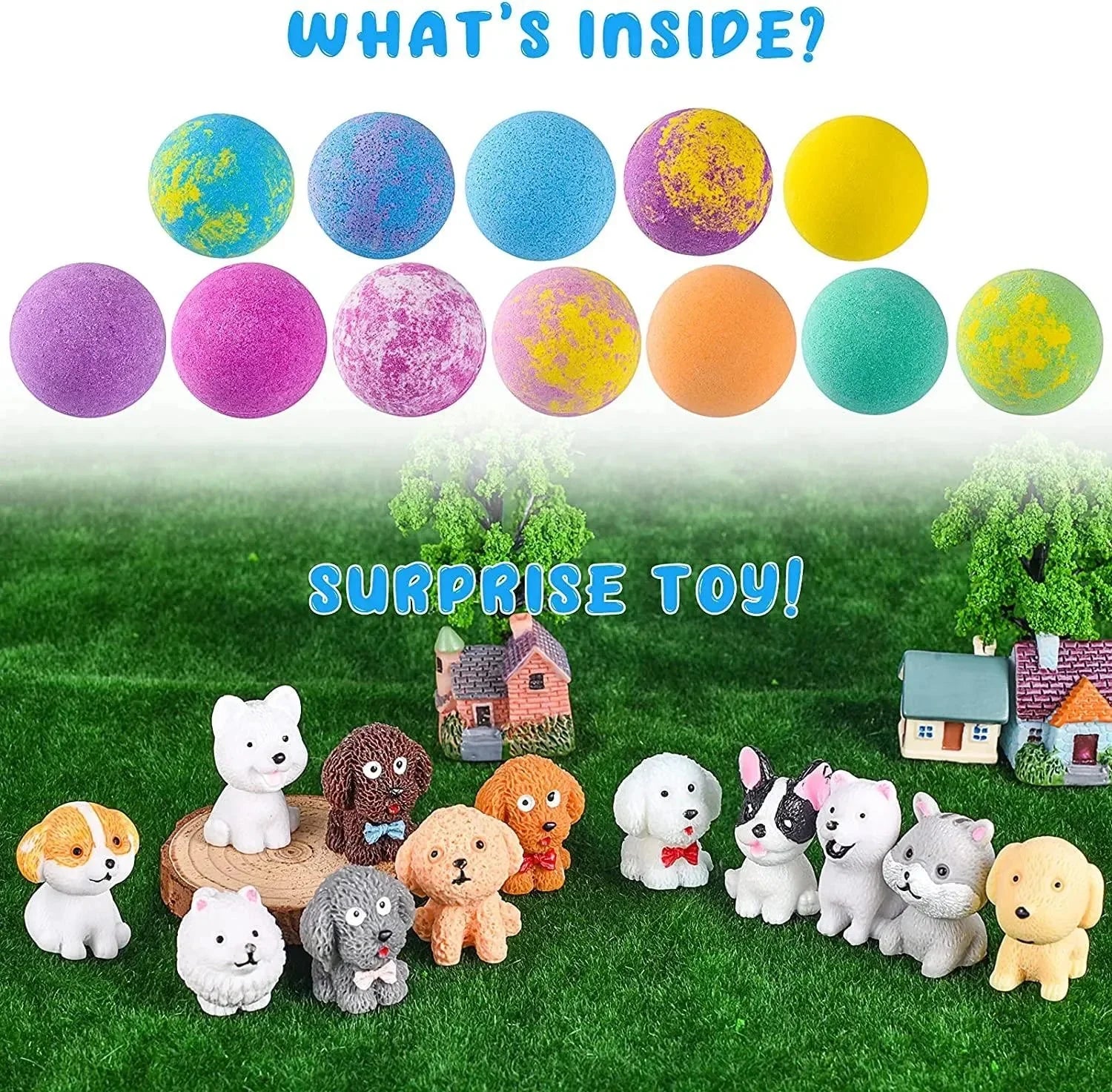 Bath Bombs for Kids with Toys Inside - Ummati_Essentials