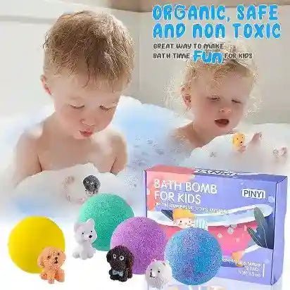 Bath Bombs for Kids with Toys Inside - Ummati_Essentials