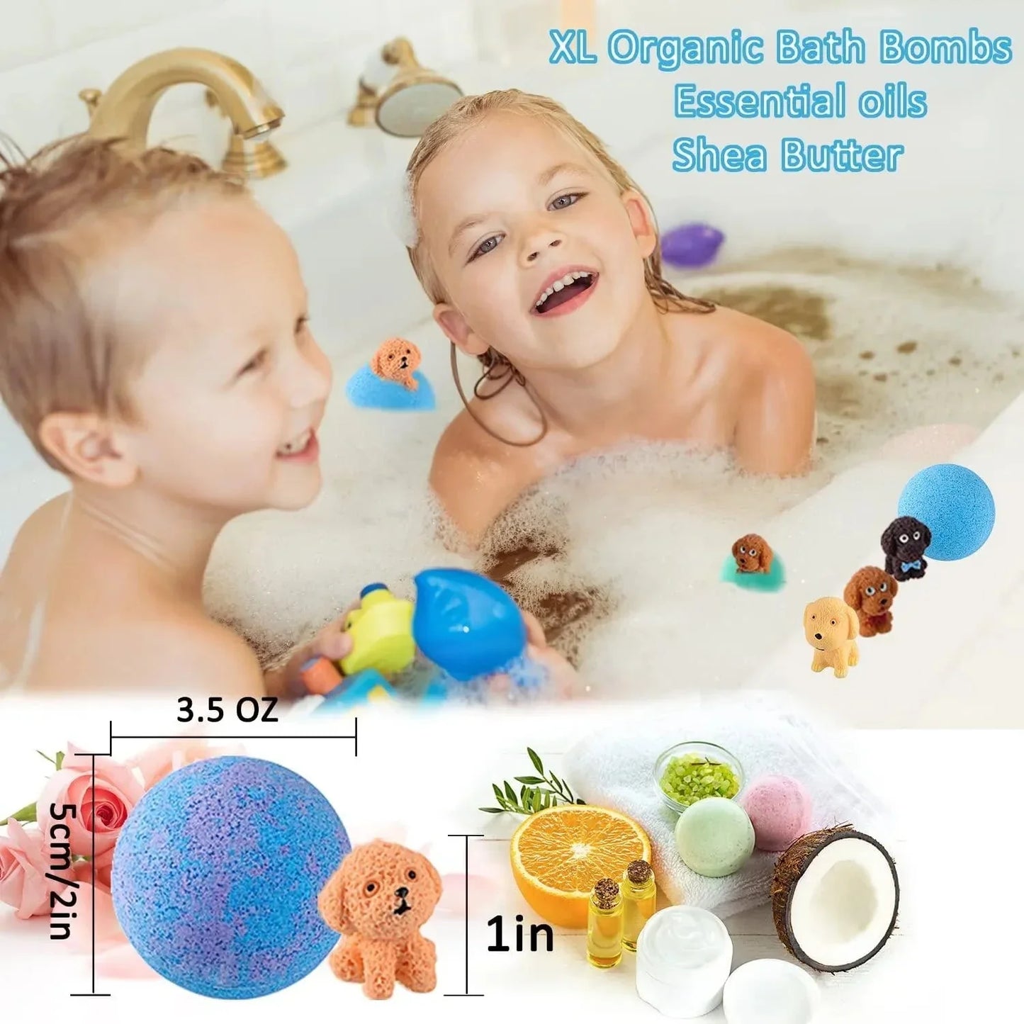 Bath Bombs for Kids with Toys Inside - Ummati_Essentials
