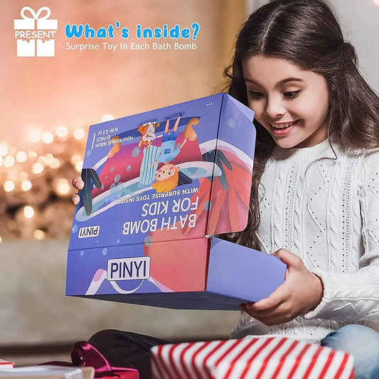 Bath Bombs for Kids with Toys Inside - Ummati_Essentials