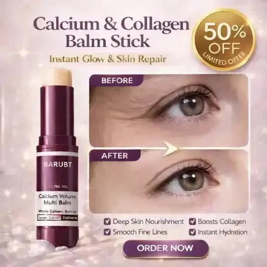 Calcium & Collagen Balm Stick | Remove Wrinkles, Smile Lines & Gives Hydration & Glow - Ummati_Essentials