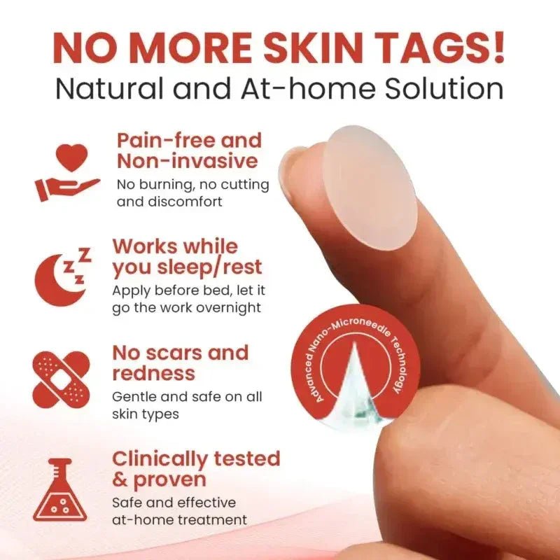 Derma Smooth Skin Tag Removal Patch - Ummati_Essentials