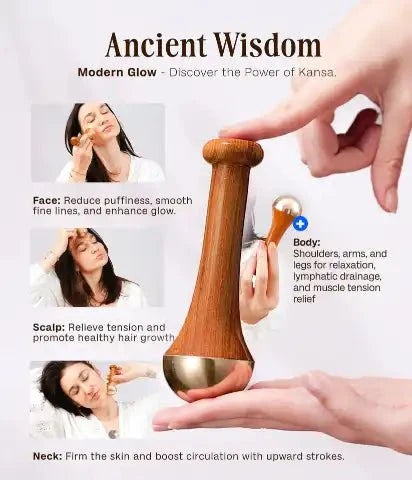Kansa Wand Massager - Ummati_Essentials