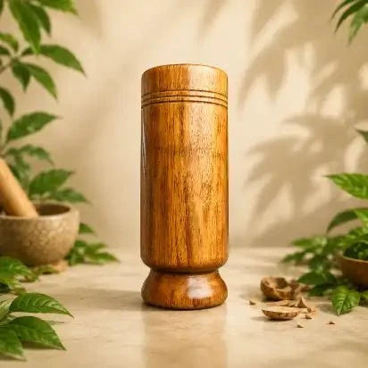 Ayurvedic Vijaysar Wood Sugar Control Glass - Ummati_Essentials