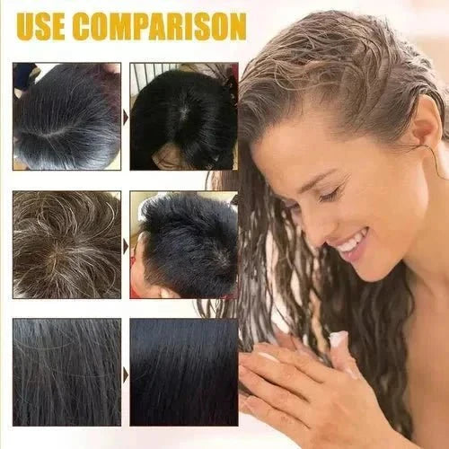 Japanese Hair Dye Shampoo - Natural Black Hair - Ummati_Essentials