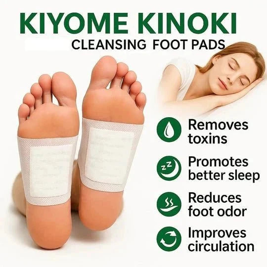 Kinoki Foot Pads – 10 Premium Natural Patches - Ummati_Essentials