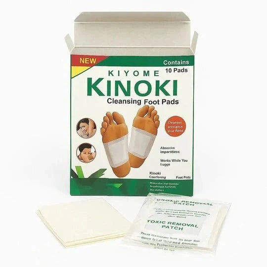 Kinoki Foot Pads – 10 Premium Natural Patches - Ummati_Essentials