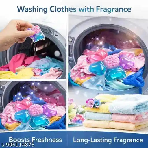 🔥FREE DELIVERY TODAY- Ultra Clean 5 in 1 Liquid Laundry Pods(10 pods)