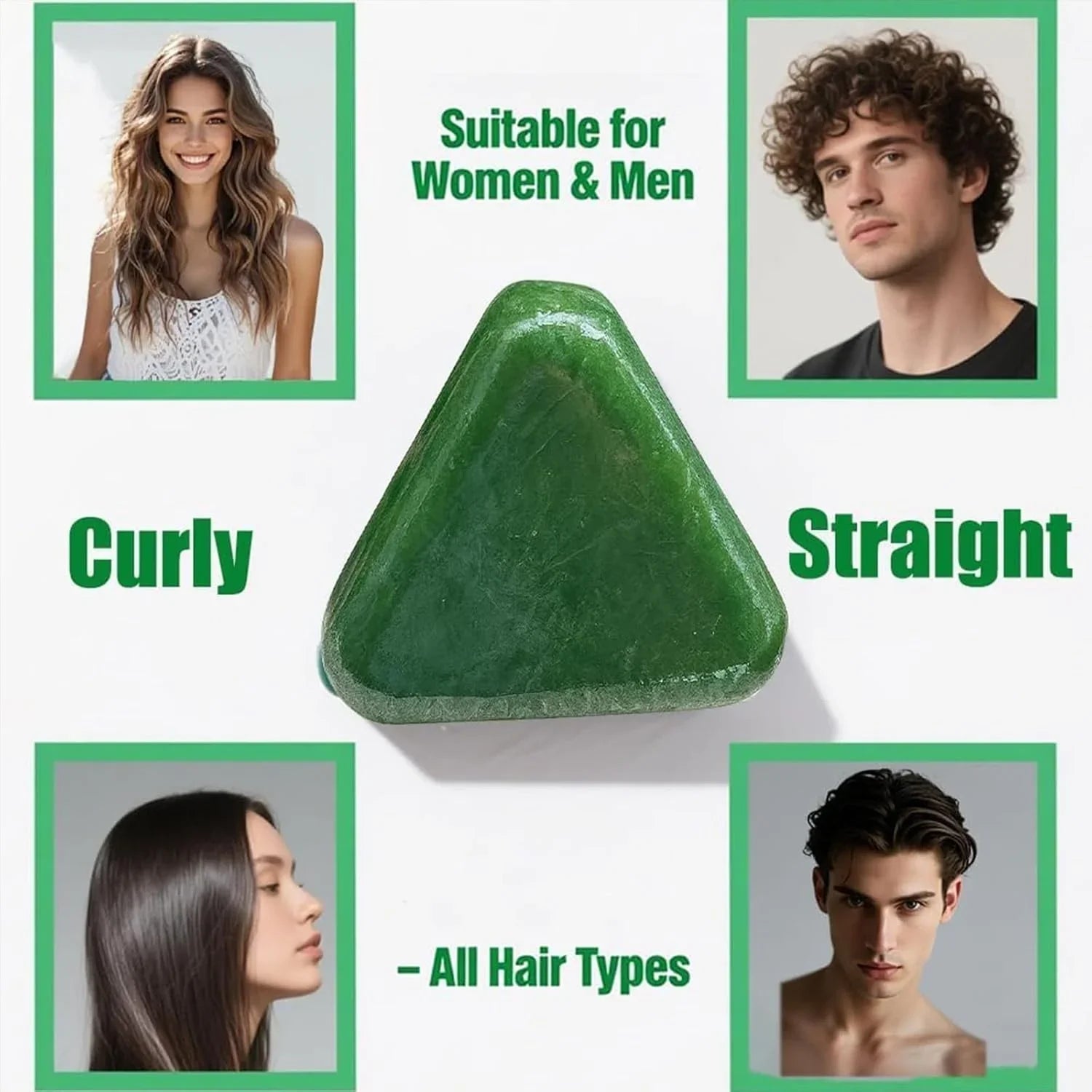 Nature Triangle Shampoo Bar - Ummati_Essentials