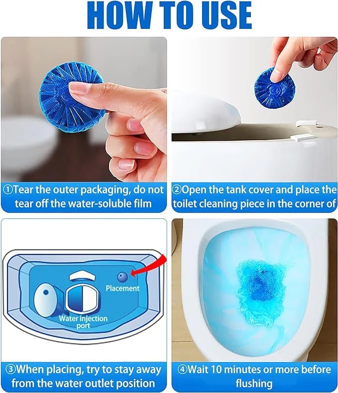 Powerful Toilet Cleaning Tablets - Imported - Ummati_Essentials