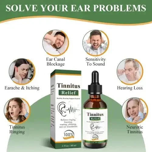 Tinnitus Relief Drops (کان کےتمام مسائل کےلیے) - Ummati_Essentials