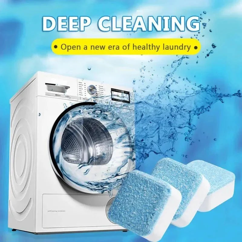 Washing Machine Cleaning Tablets – 12 Tablets Pack - Ummati_Essentials